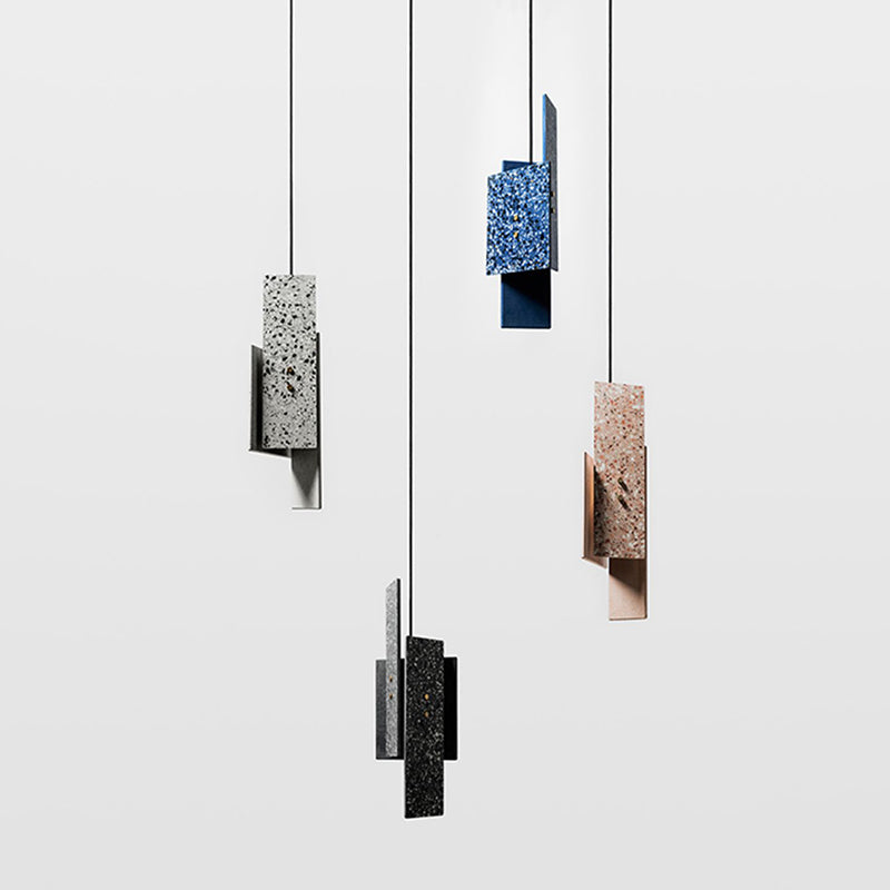 Pendant le pendentif de ciment de ciment Geométrique suspendu géométrique moderne pour la cuisine