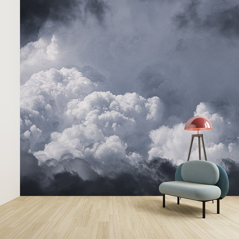 Environment Friendly Resistant Mural Wallpaper Beautiful Sky Living Room Wall Mural
