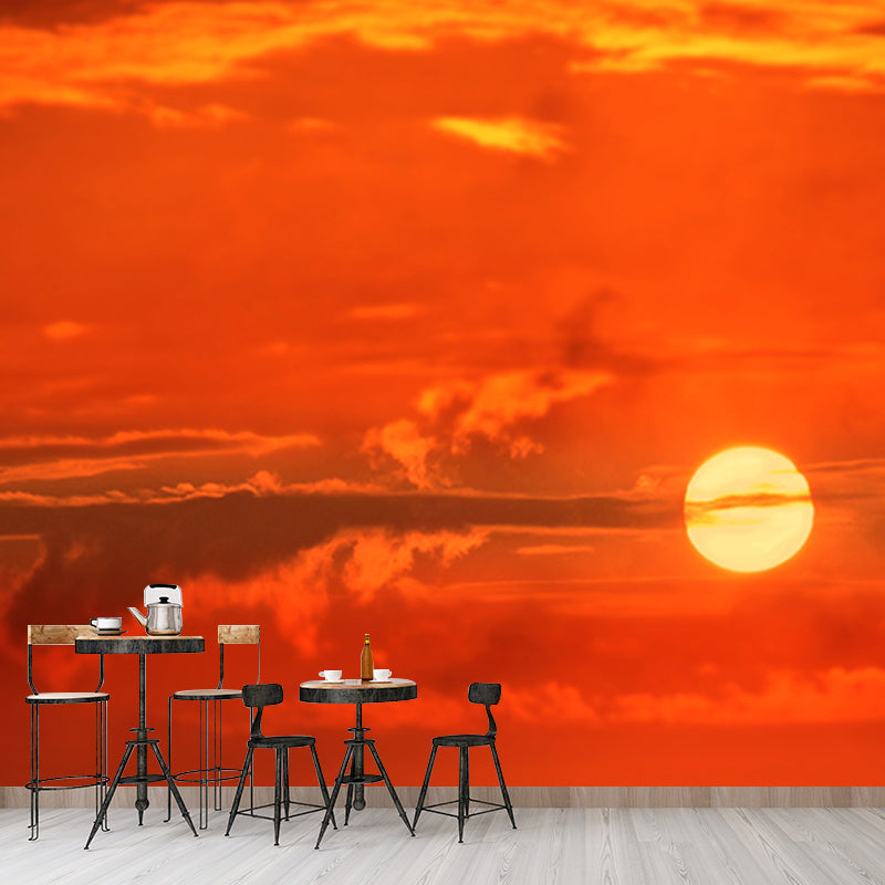 Beautiful Sky Mildew Resistant Mural Wallpaper Living Room Wall Mural