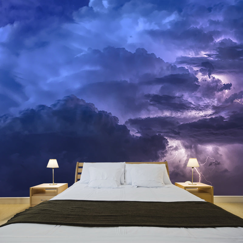 Modern Photography Mural Wallpaper Beautiful Sky Living Room Wall Mural