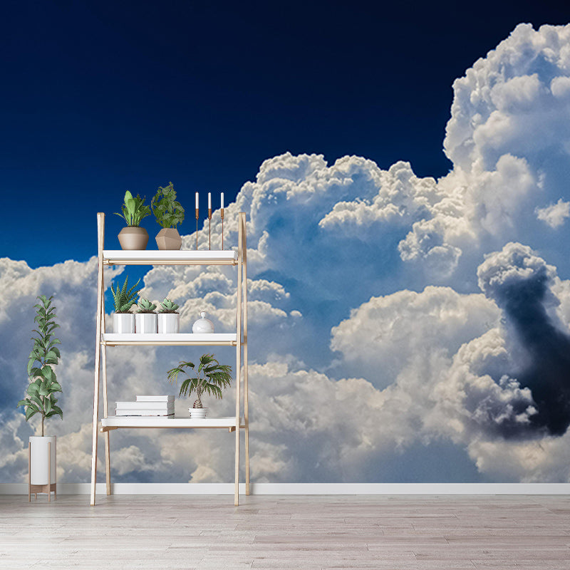 Beautiful Sky Photography Mural Wallpaper Environment Friendly Living Room Wall Mural