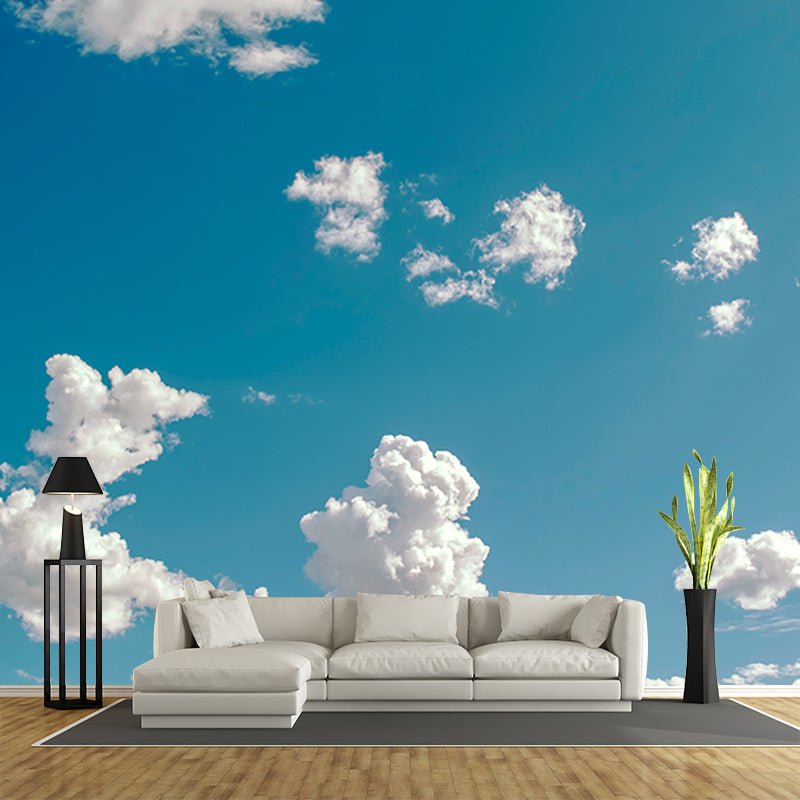 Photography Stain Resistant Mural Wallpaper Beautiful Sky Indoor Wall Mural