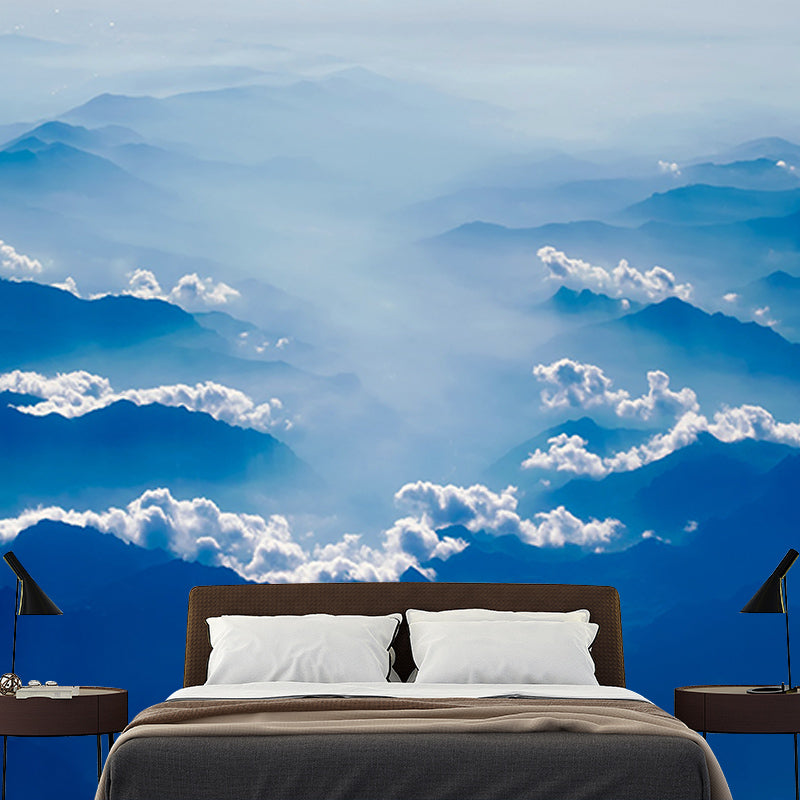Photography Stain Resistant Mural Wallpaper Beautiful Sky Indoor Wall Mural