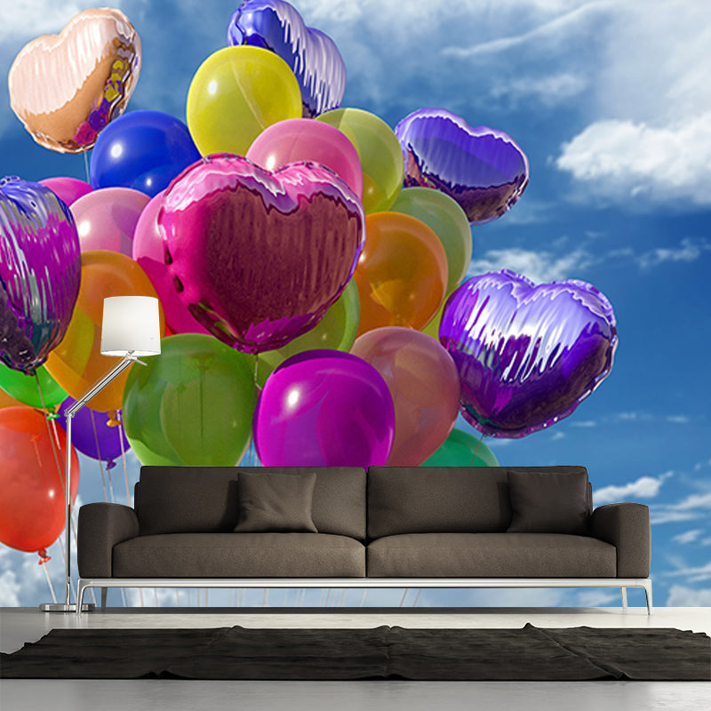 Environmental Wall Mural Wallpaper Beautiful Sky Living Room Wall Mural