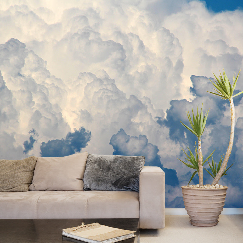 Environmental Wall Mural Wallpaper Beautiful Sky Living Room Wall Mural