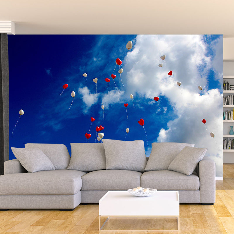 Modern Style Mural Wallpaper Beautiful Sky Photography Indoor Wall Mural