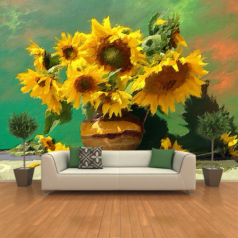 Illustration Environment Friendly Wallpaper Impressionist Painting Bedroom Wall Mural