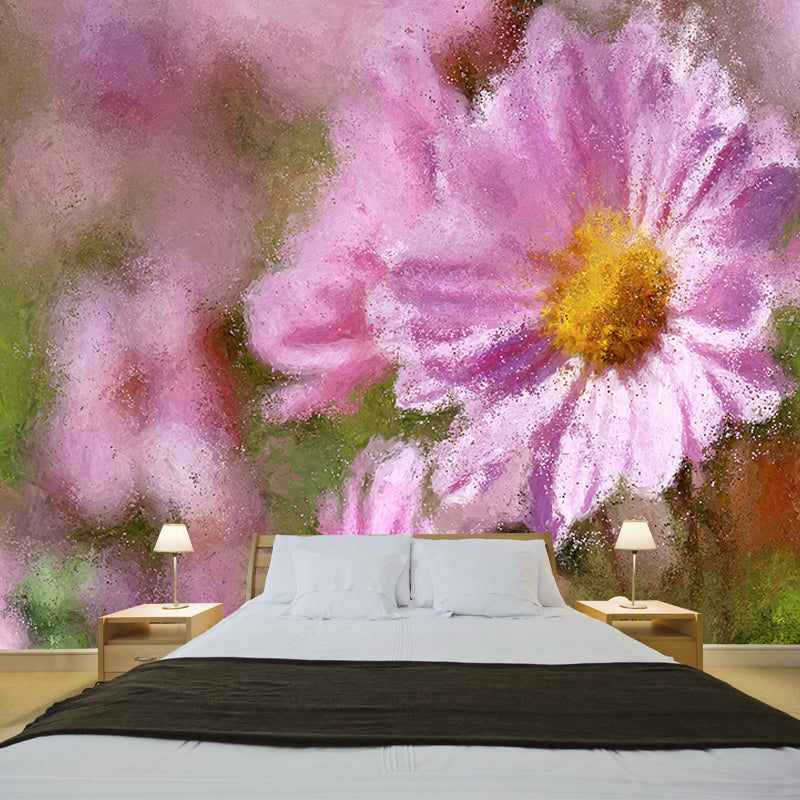 Illustration Environment Friendly Wallpaper Impressionist Painting Bedroom Wall Mural