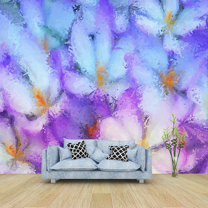 Impressionist Painting Mildew Resistant Wallpaper Illustration Sleeping Room Wall Mural