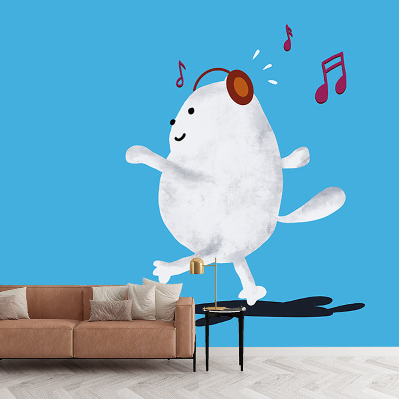 Environmental Wall Mural Wallpaper Music Lovers Sitting Room Wall Mural