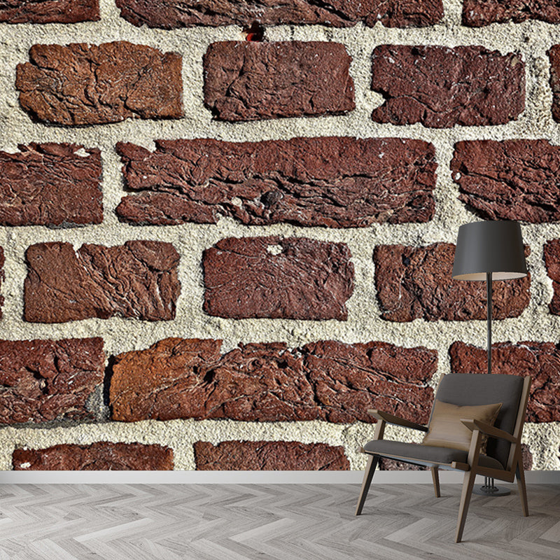 Modern Style Wall Mural Wallpaper Brick Wall Sitting Room Wall Mural