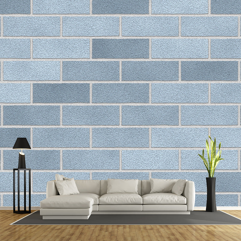Modern Photography Mural Wallpaper Brick Wall Living Room Wall Mural