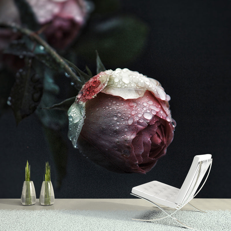 Photography Stain Resistant Mural Wallpaper Roses Indoor Wall Mural