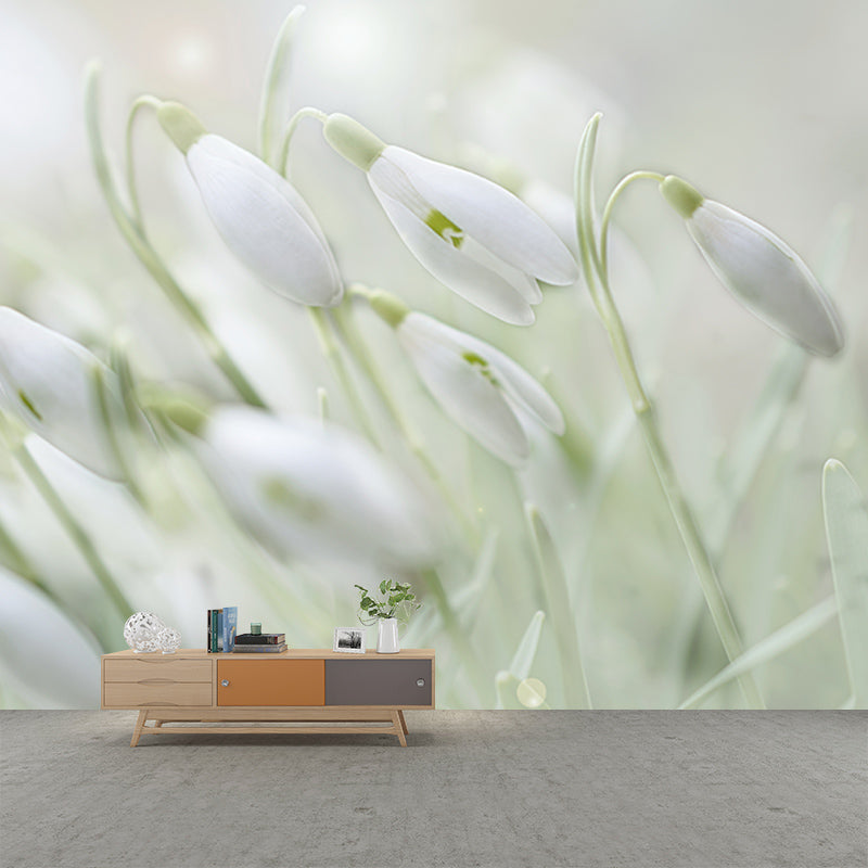 Photography Environment Friendly Mural Wallpaper Flowers Bedroom Wall Mural