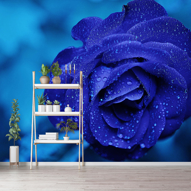 Environment Friendly Wall Mural Wallpaper Roses Sitting Room Wall Mural