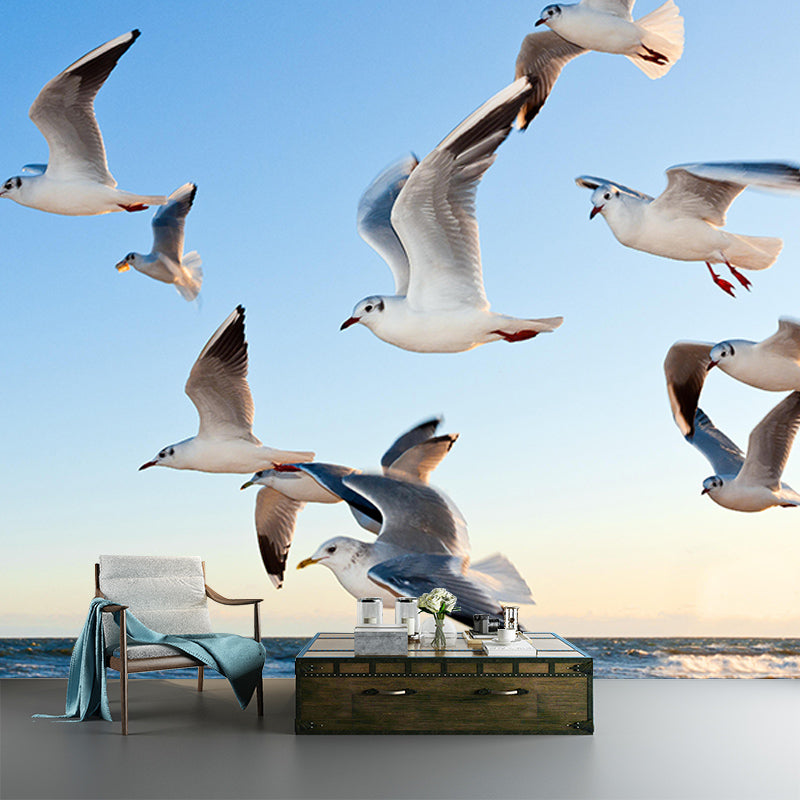 Environmental Photography Mural Wallpaper Birds Indoor Wall Mural