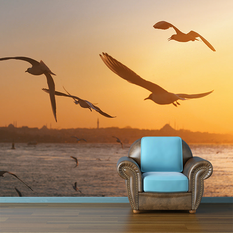 Photography Environment Friendly Mural Wallpaper Birds Bedroom Wall Mural