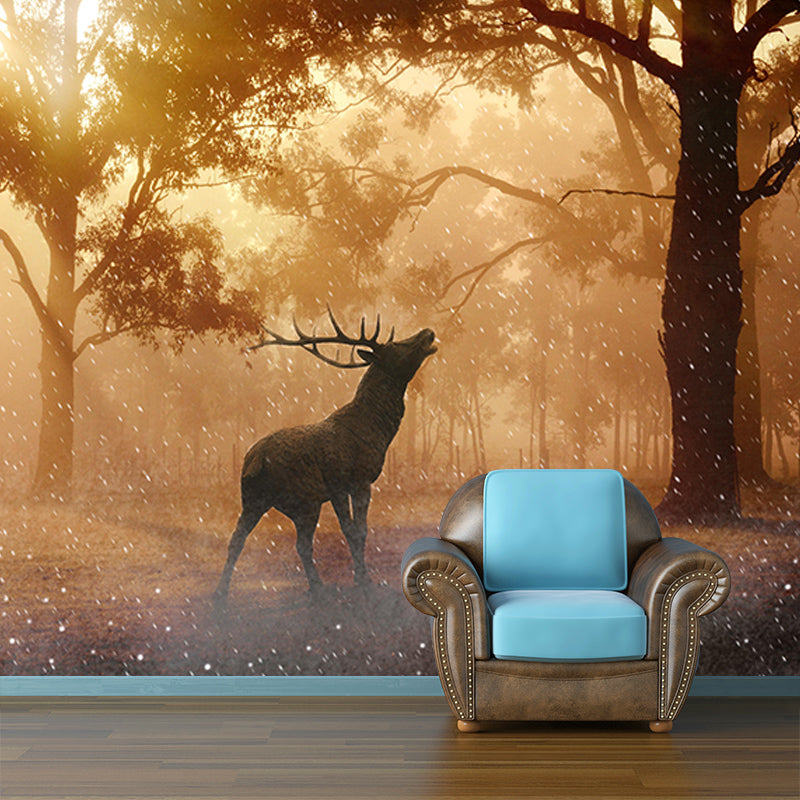 Modern Style Wall Mural Wallpaper Animals Bedroom Wall Mural