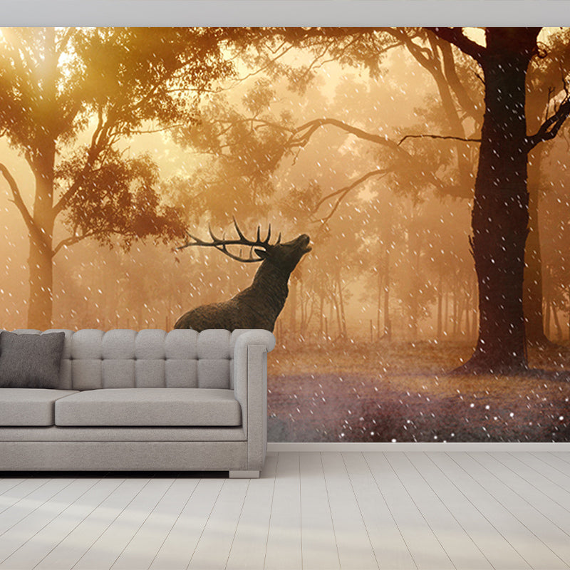Modern Style Wall Mural Wallpaper Animals Bedroom Wall Mural