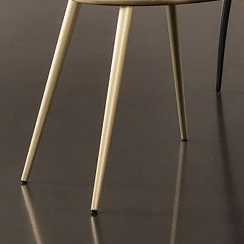 Les chaises latérales arrière sans bras Windsor de style scandinave ont tapissé des chaises de salle à manger