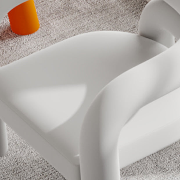 Silla lateral curvada de terciopelo para restaurante, silla de comedor con parte trasera abierta y acabado mate