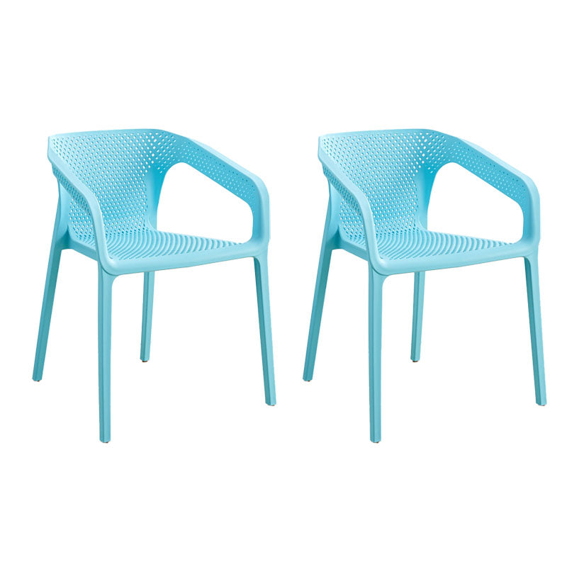 Silla escandinava plástica del respaldo sólido del sillón del comedor de la cocina