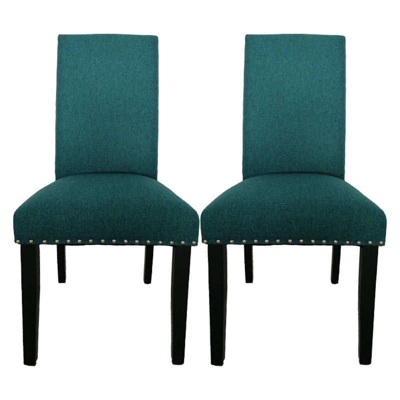 Silla escandinava de madera para cocina, comedor, silla lateral, silla Parsons