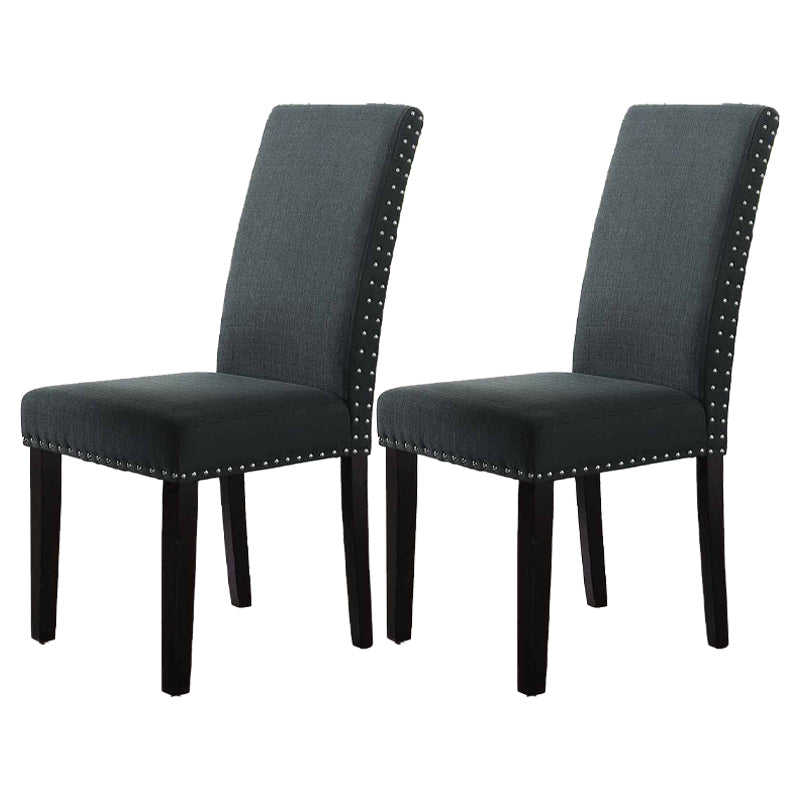 Silla escandinava de madera para cocina, comedor, silla lateral, silla Parsons