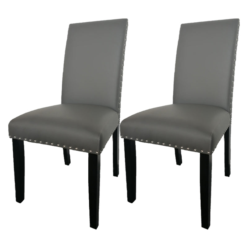 Silla escandinava de madera para cocina, comedor, silla lateral, silla Parsons