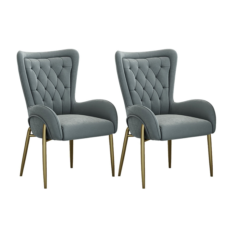 El comedor del metal de Glam preside el sillón tapizado para el uso del restaurante