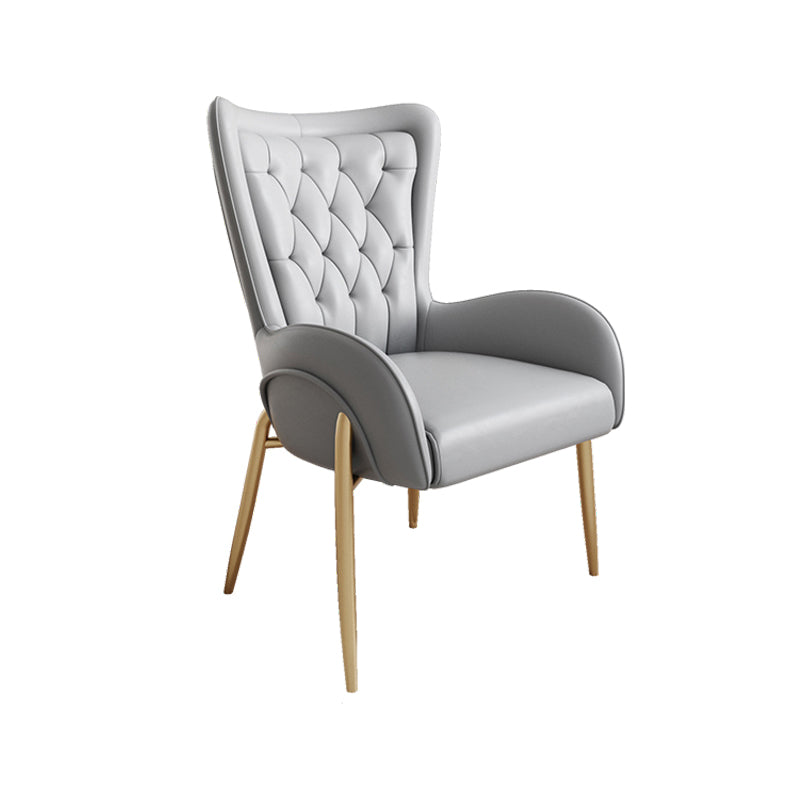 El comedor del metal de Glam preside el sillón tapizado para el uso del restaurante
