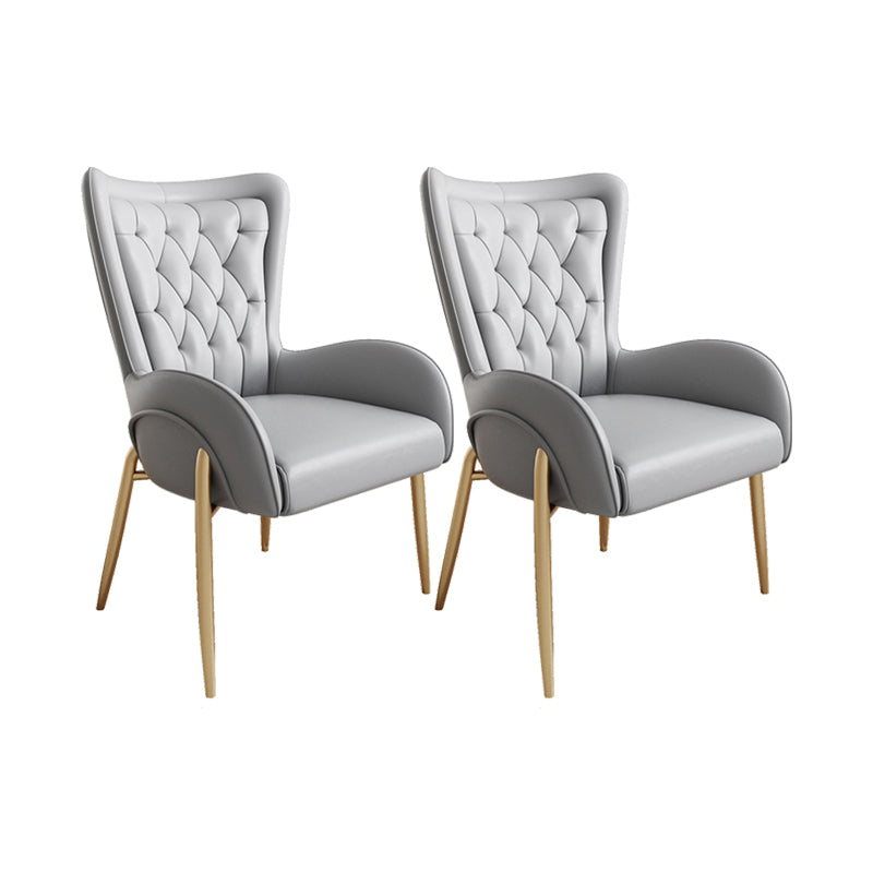 El comedor del metal de Glam preside el sillón tapizado para el uso del restaurante