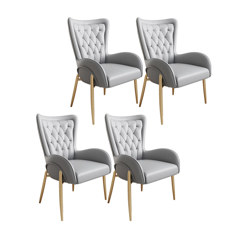 El comedor del metal de Glam preside el sillón tapizado para el uso del restaurante