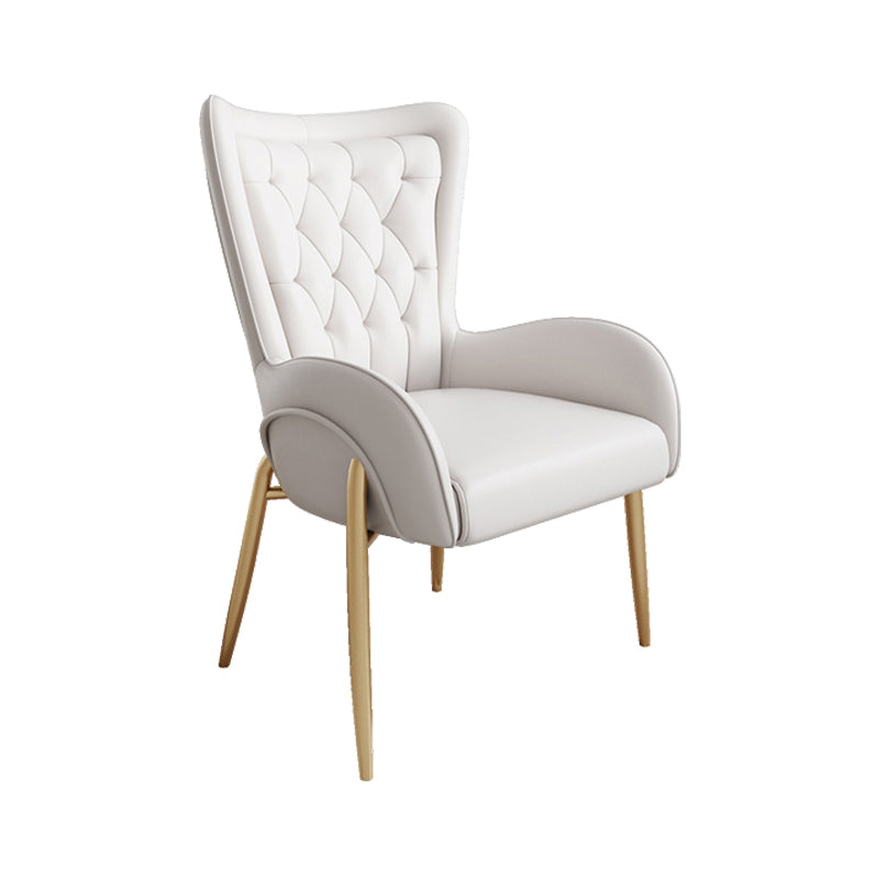 El comedor del metal de Glam preside el sillón tapizado para el uso del restaurante