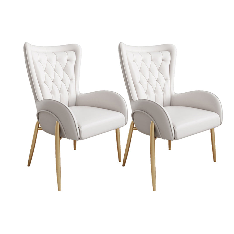 El comedor del metal de Glam preside el sillón tapizado para el uso del restaurante