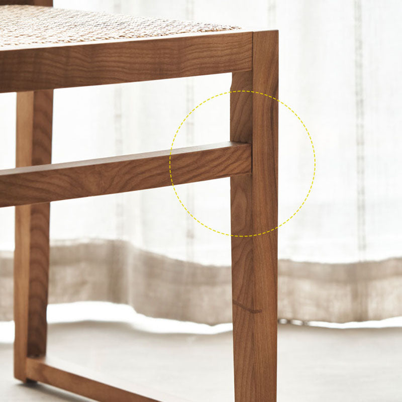 Sillas de comedor de estilo tradicional Sillas de comedor sin brazos de cocina con patas de madera