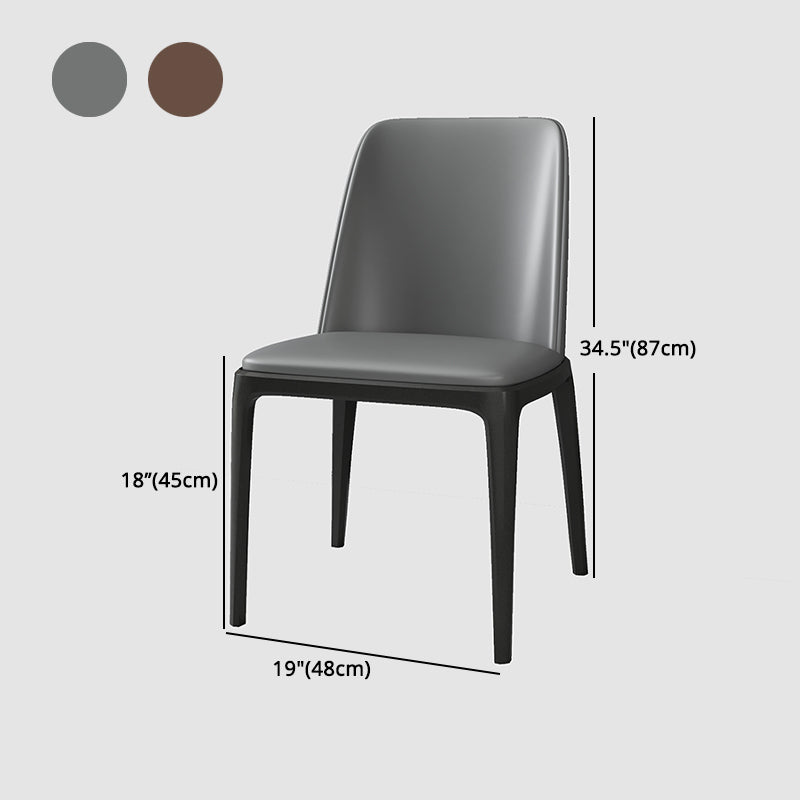 Modern 1/2/5/6/7 Pieces Dining Set Sintered Stone Dining Table with Leather Chairs