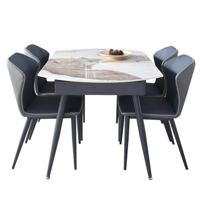 Contemporary 1/5/6/7 Pieces Dining Set Round Dining Room Table Set