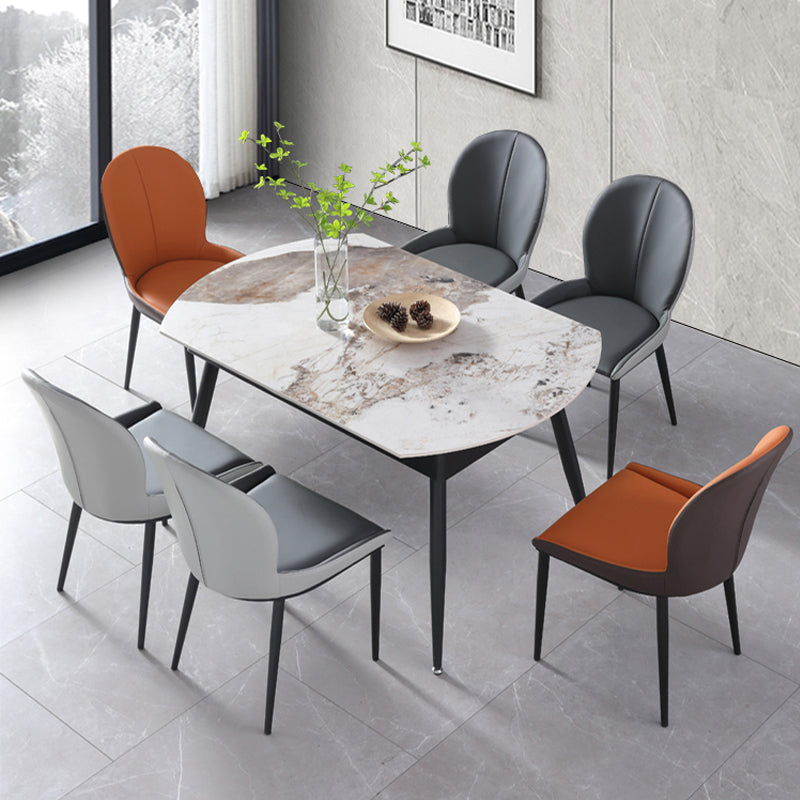 Contemporary 1/5/6/7 Pieces Dining Set Round Dining Room Table Set