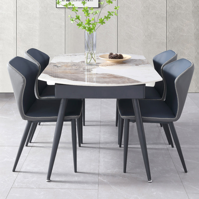 Contemporary 1/5/6/7 Pieces Dining Set Round Dining Room Table Set