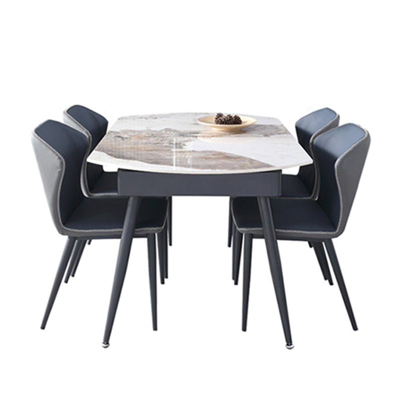 Contemporary 1/5/6/7 Pieces Dining Set Round Dining Room Table Set