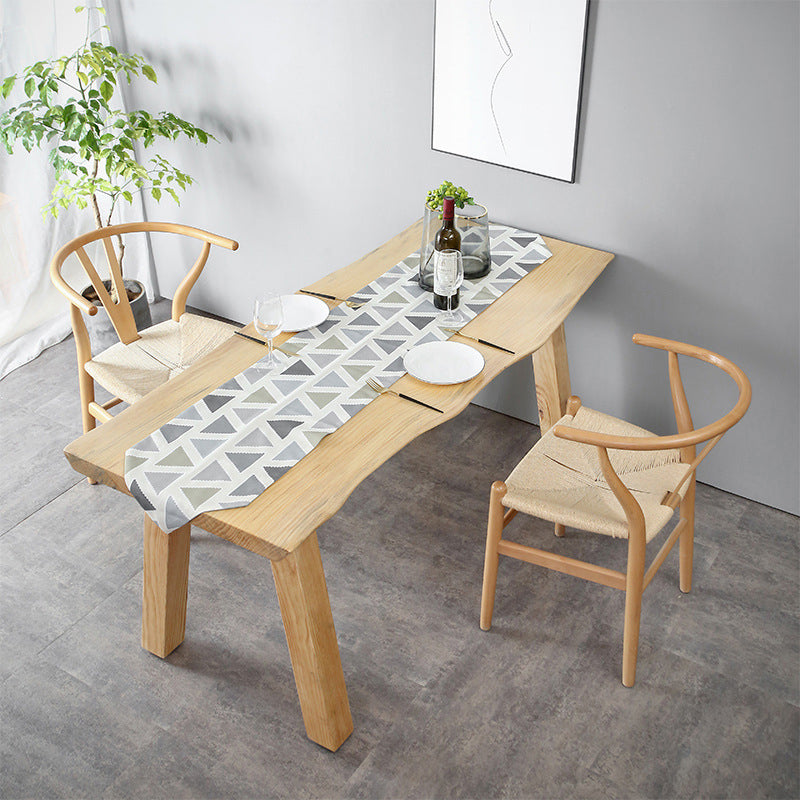 1/2/3 Pcs Pine Modern Dining Set with Rectangle Table Dinette Set