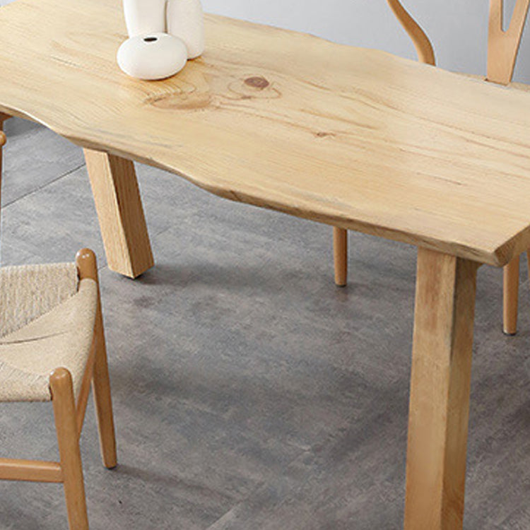 1/2/3 Pcs Pine Modern Dining Set with Rectangle Table Dinette Set