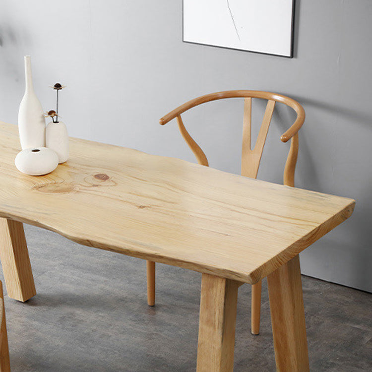 1/2/3 Pcs Pine Modern Dining Set with Rectangle Table Dinette Set