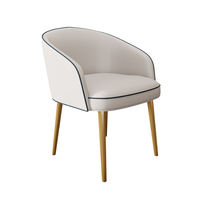 1/3/4/5 Pcs Metal Modern Dining Room Set with Round Table and Metal Base Dining Set