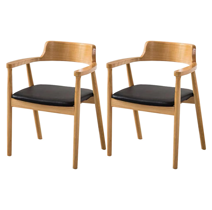 Modern Rectangle 1/2/5/7 Pieces Dining Set Solid Wood Dining Table with Chairs