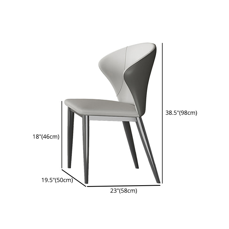 Luxury 1/3/4/5/7 Pieces Dining Set Sintered Stone Dining Table with Leather Chairs