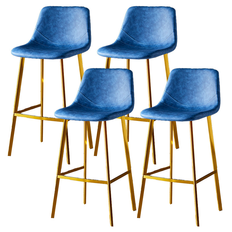 Barhocker im Industriestil, Schalensitz, Metallbeine für die Küchenbar