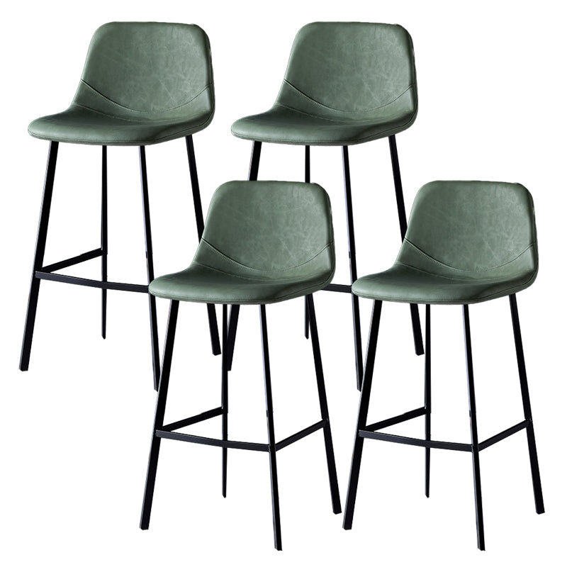 Barhocker im Industriestil, Schalensitz, Metallbeine für die Küchenbar