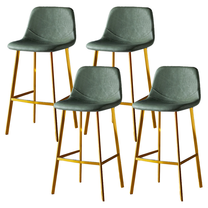 Barhocker im Industriestil, Schalensitz, Metallbeine für die Küchenbar
